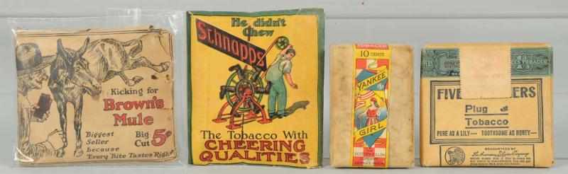 Appraisal: Lot of Assorted Paper Tobacco Packs All full and unopened