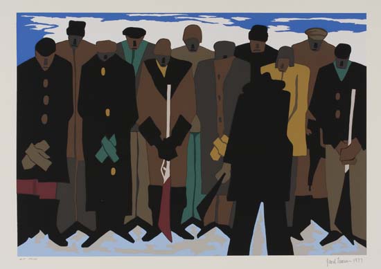 Appraisal: JACOB LAWRENCE - The Legend of John Brown Portfolio with