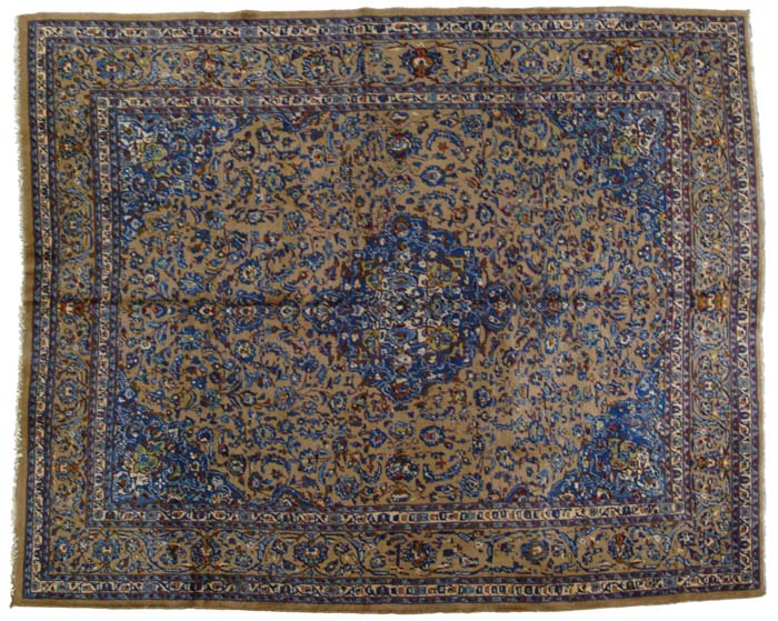 Appraisal: ROOM SIZE ISFAHAN ORIENTAL RUG Last half of the th