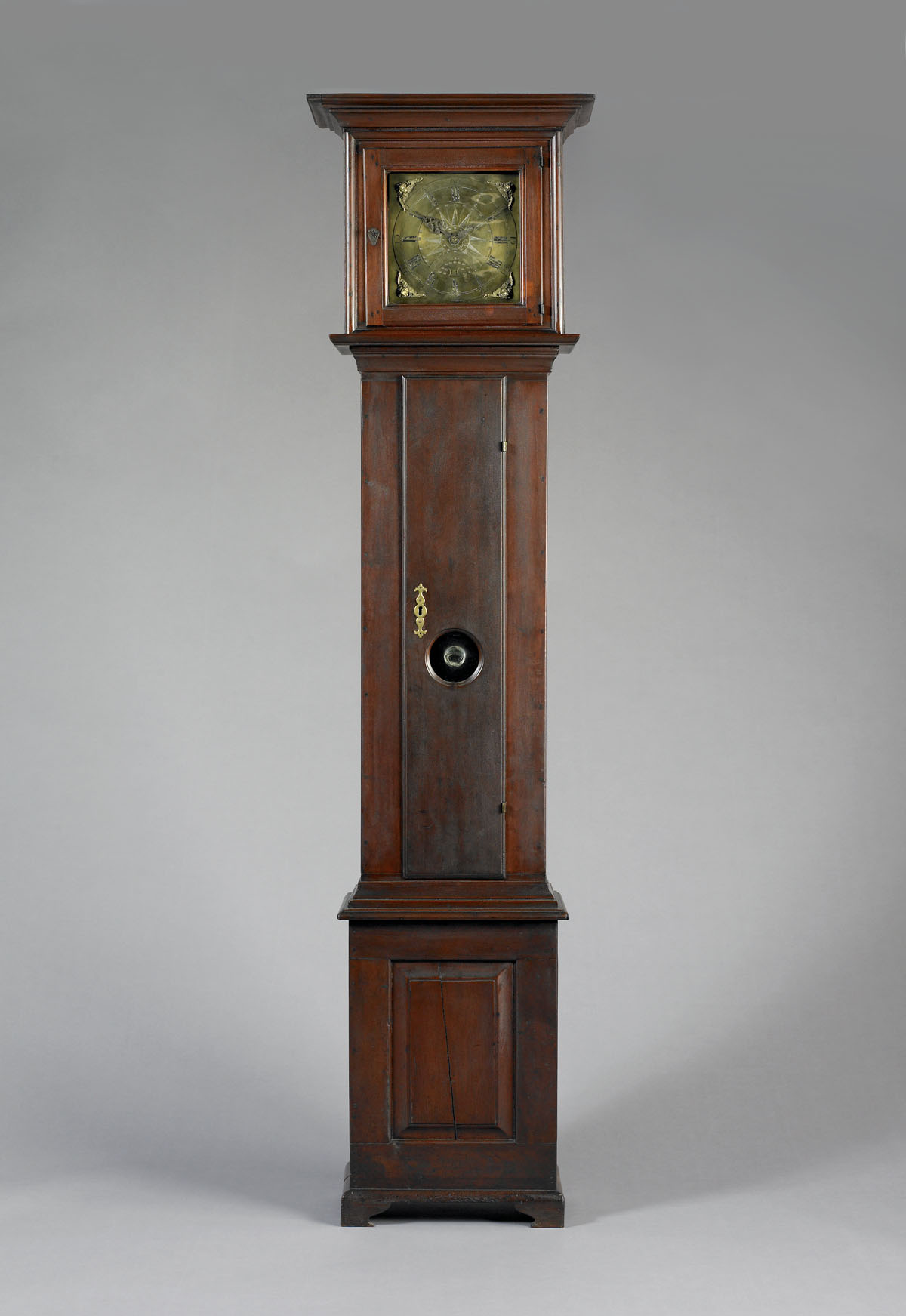 Appraisal: PENNSYLVANIA QUEEN ANNE WALNUT TALL CASE CLOCK JACOB GODSHALK TOWAMENCIN