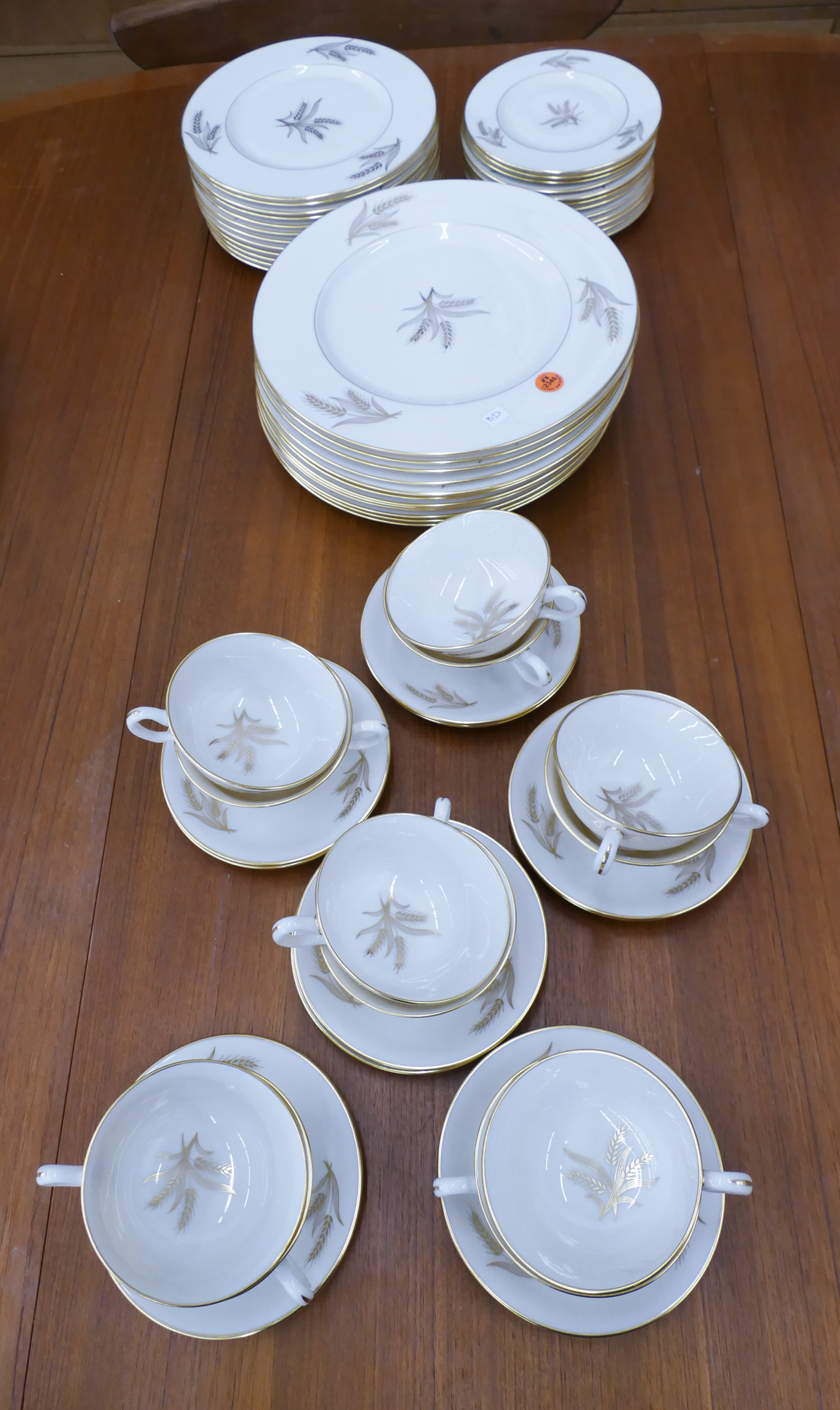 Appraisal: pc Lenox 'Harvest' Pattern China Dinnerware- Service for