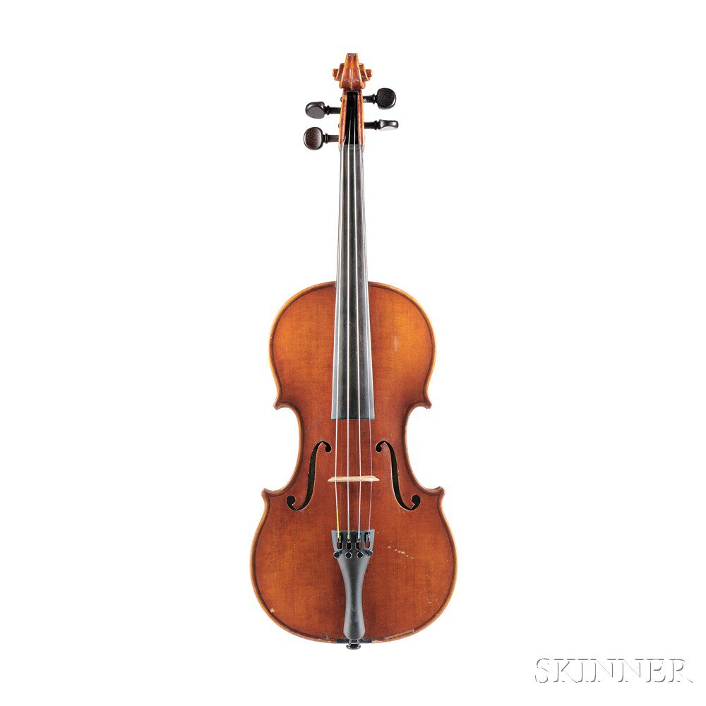 Appraisal: Modern German Violin Heinrich Th Heberlein Jr Markneukirchen bearing the