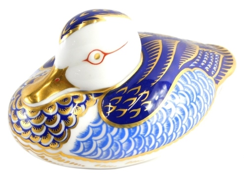 Appraisal: A Royal Crown Derby paperweight ornament duck printed marks beneath