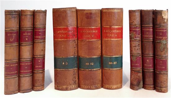 Appraisal: Sale Lot A Group of Leather Bound Books group of