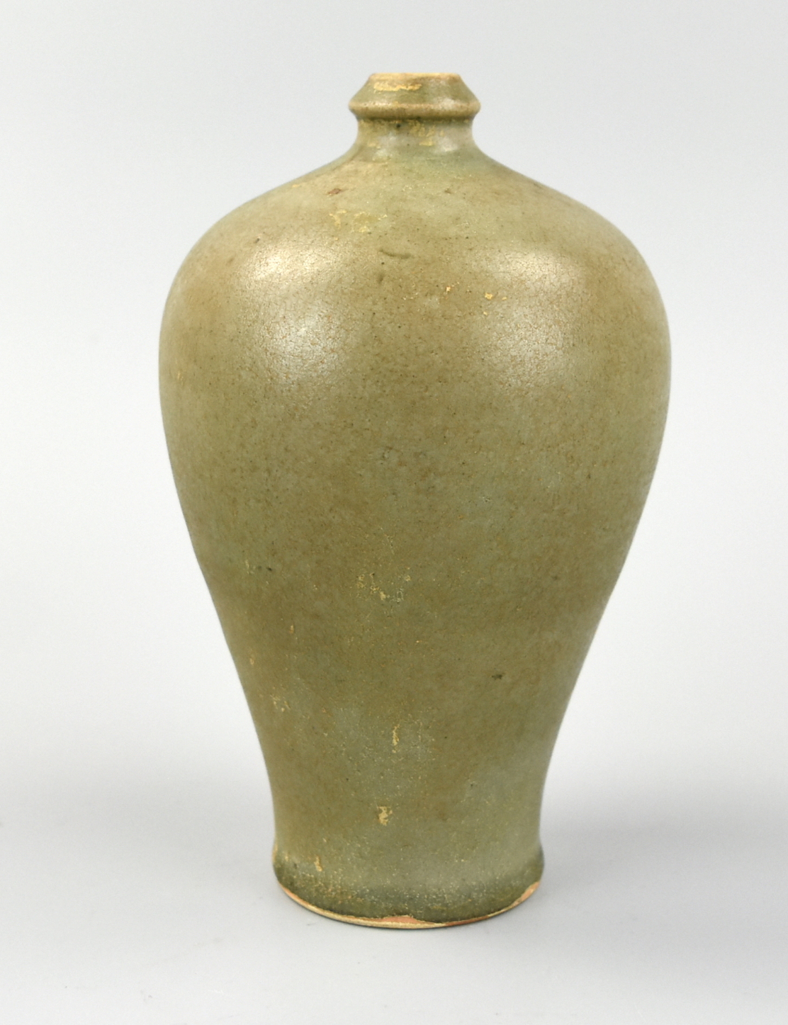 Appraisal: CHINESE JUN TYPE CELADON MEI VASE SONG DYNASTY A Chinese