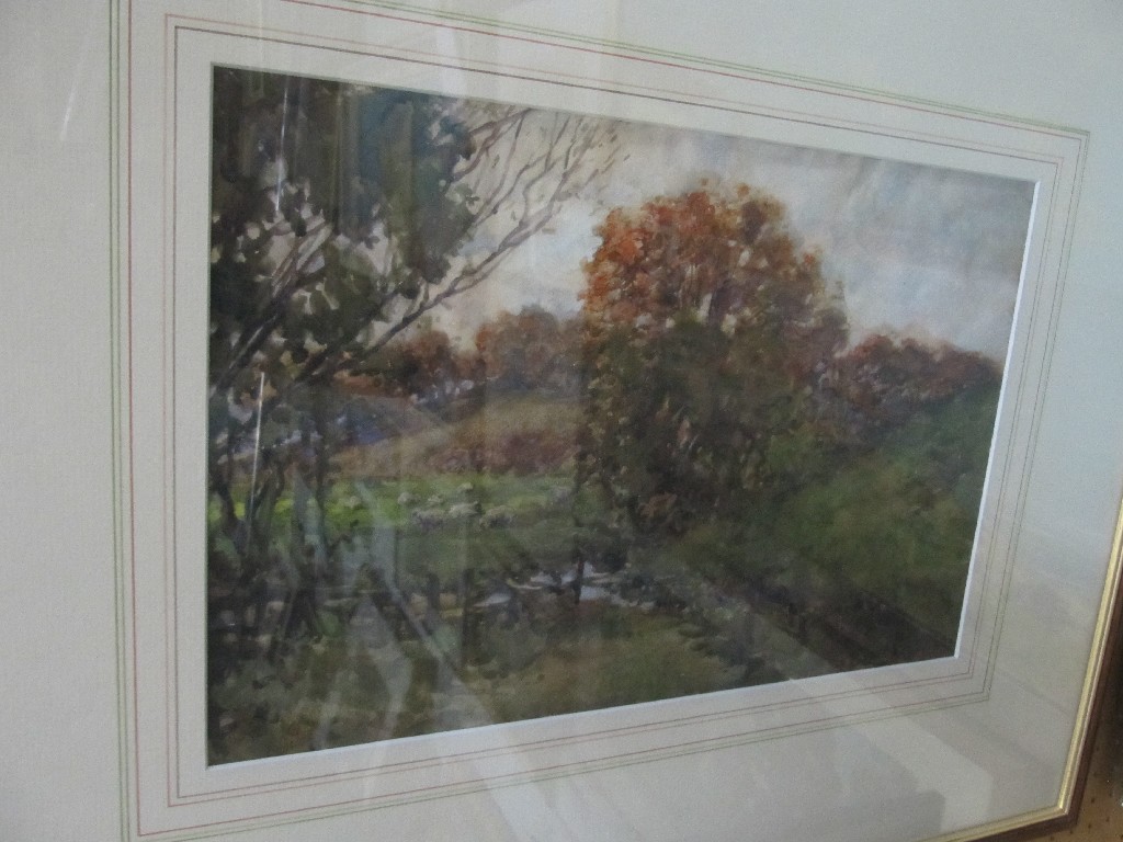 Appraisal: Watercolour landscape unsigned