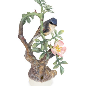 Appraisal: A Royal Worcester Dorothy Doughty Porcelain Bird Height inches