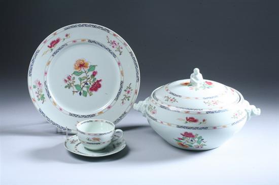 Appraisal: -PIECE RAYNAUD CO LIMOGES PORCELAIN DINNER SERVICE Decor Formose copy