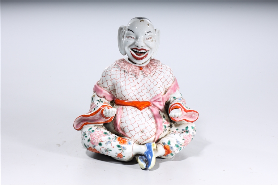 Appraisal: Meissen-style Chinese nodder porcelain figure x x approx