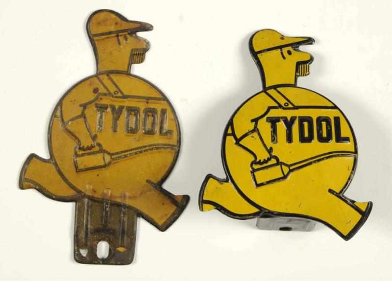 Appraisal: Lot of Tydol License Plate Toppers Condition Good - Very