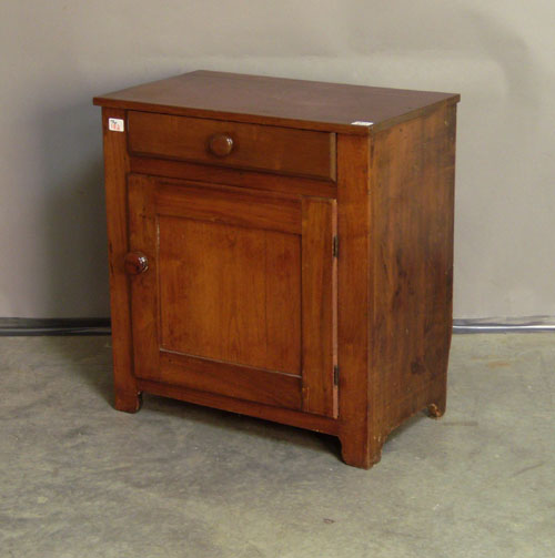 Appraisal: Victorian walnut commode th c h w