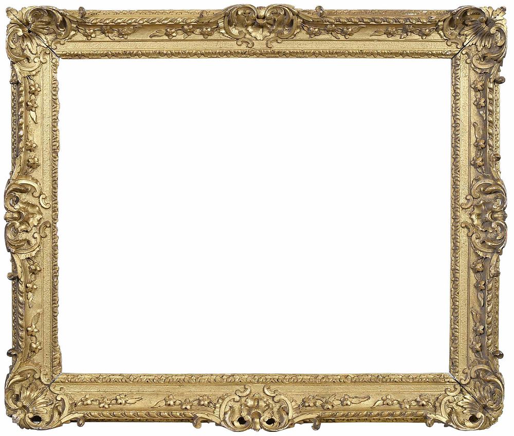 Appraisal: th Century French or British Frame corner and central shell