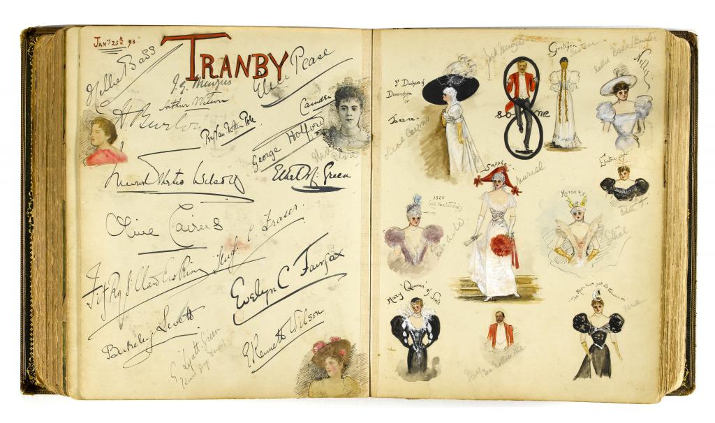 Appraisal: THE TRANBY CROFT AFFAIR THE PROFUSELY ILLUSTRATED VISITORS ALBUM OF