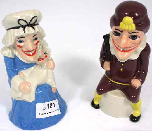 Appraisal: Wade Figures Punch and Judy