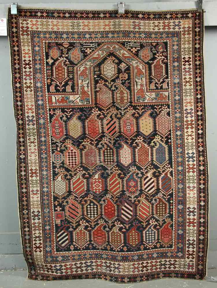 Appraisal: PRAYER RUG - ' '' X ' '' - Antique