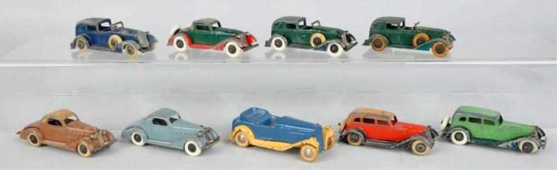 Appraisal: Lot of Tootsietoy Diecast Iron Vehicle Toys Includes one iron