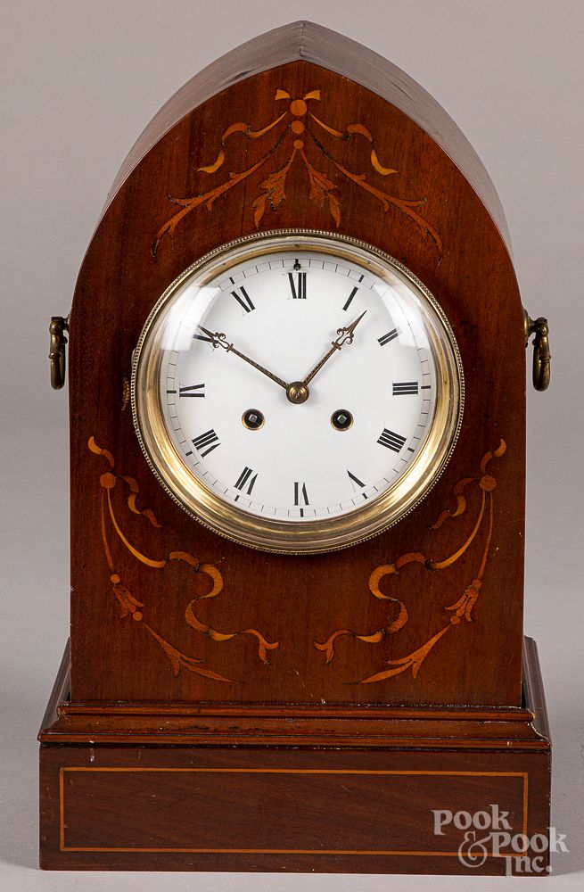 Appraisal: French Vincenti mantel clock etc French Vincenti mantel clock together