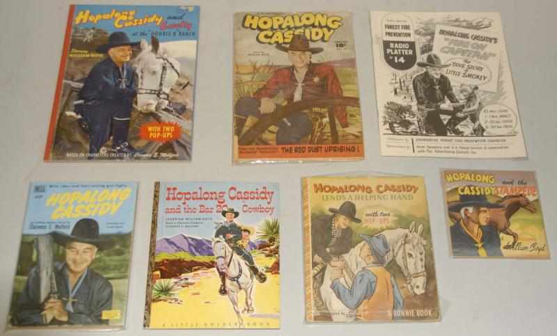 Appraisal: Lot of Misc Hopalong Cassidy Books Dell blue cover Smokey