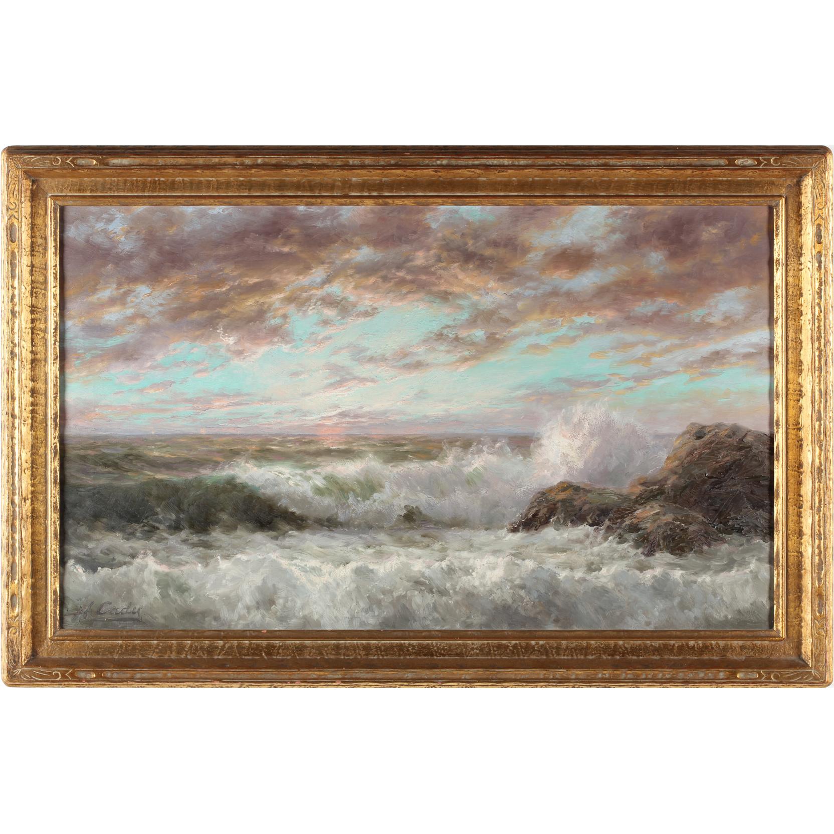 Appraisal: Henry Newell Cady American - Rocky Seashore oil on canvas