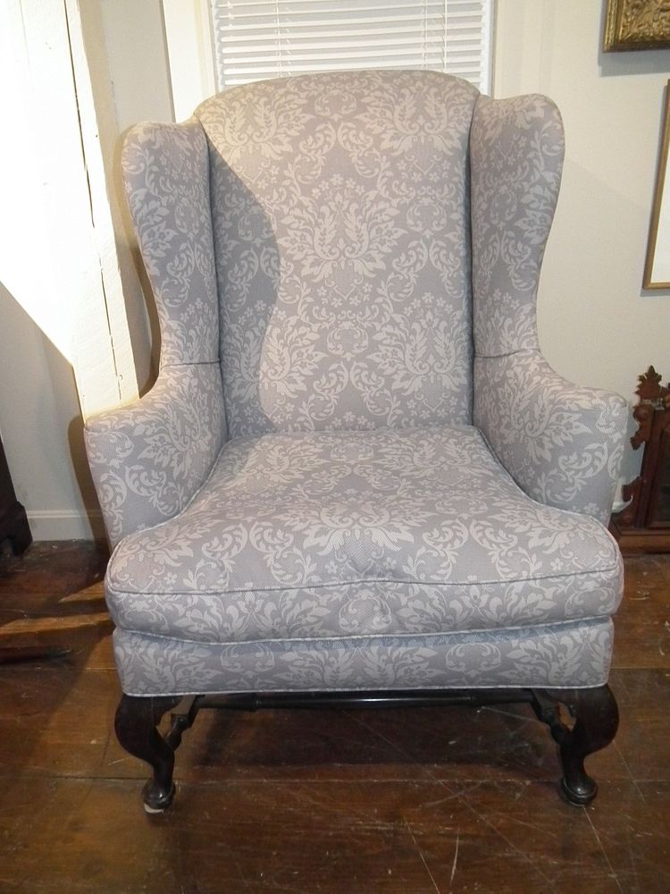 Appraisal: CENTENNIAL WING CHAIR Fine quality Centennial mahogany Queen Ann wingchair