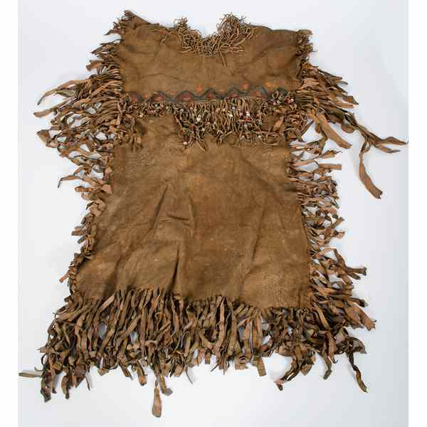 Appraisal: Wild West Costume includes commercially tanned skirts with wig and