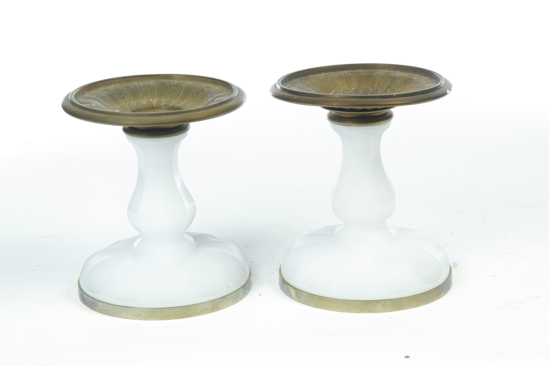 Appraisal: PAIR OF PEDESTALS AND EIGHT PLATES European rd quarter- th