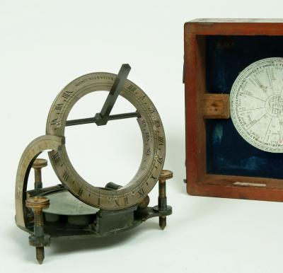 Appraisal: A UNIVERSAL EQUINOCTIAL DIAL mid th century by A C