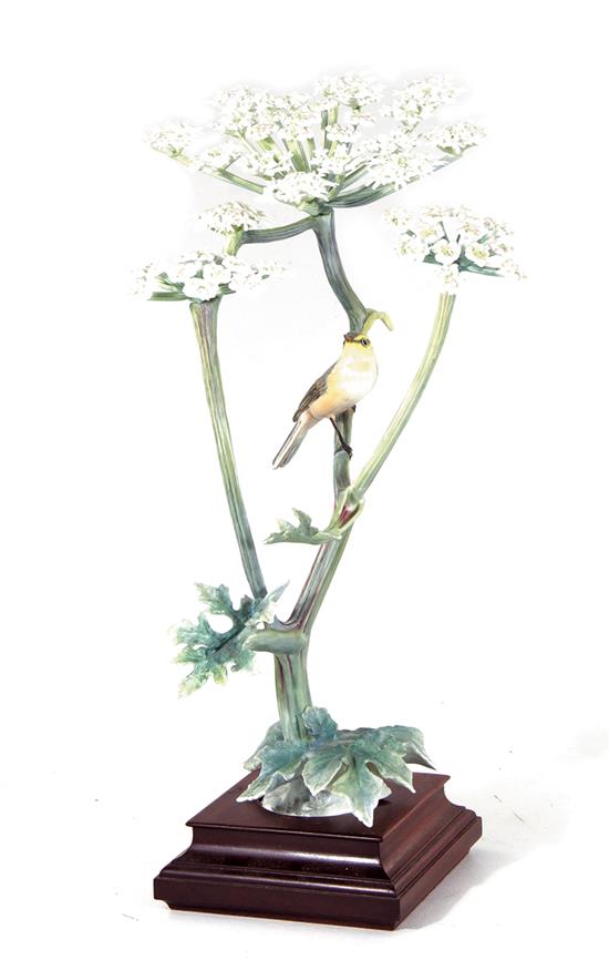 Appraisal: Dorothy Doughty Chiff Chaff Royal Worcester dated with hogweed with