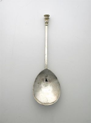 Appraisal: A Charles I ascribed West Country seal top spoon with