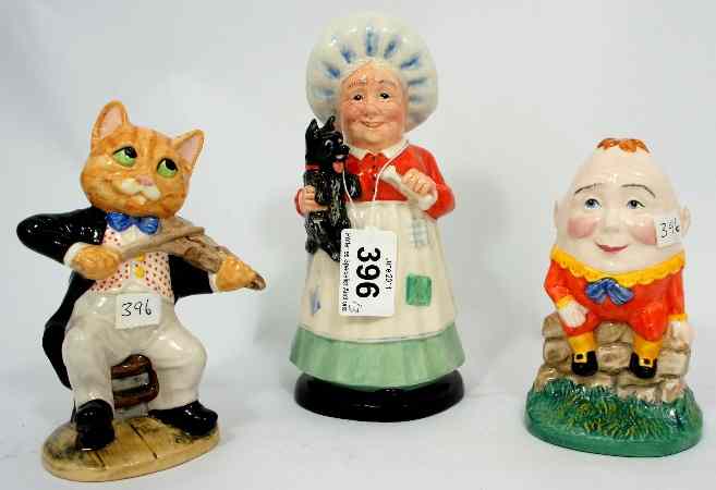 Appraisal: Royal Doulton Figures from The Nursery Rhyme Series comprising Humpty