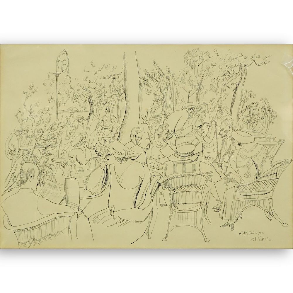 Appraisal: Adolf Dehn American - Ink on Paper Adolf Dehn American