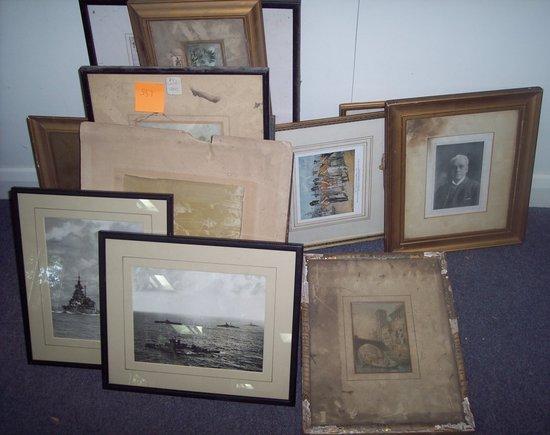 Appraisal: Sundry prints and photographs