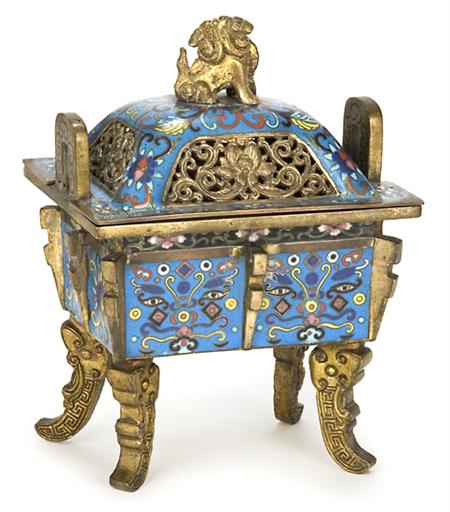 Appraisal: Chinese Cloisonne Censer Estimate -