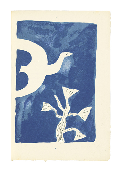 Appraisal: GEORGES BRAQUE Le tir l'arc Portfolio with complete text color