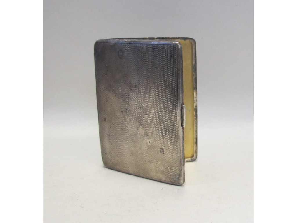 Appraisal: Silver cigarette case