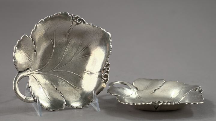 Appraisal: Pair of Reed and Barton Sterling Silver Bonbon Dishes in