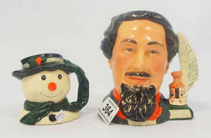 Appraisal: Royal Doulton Small Character Jugs Charles Dickens D and a