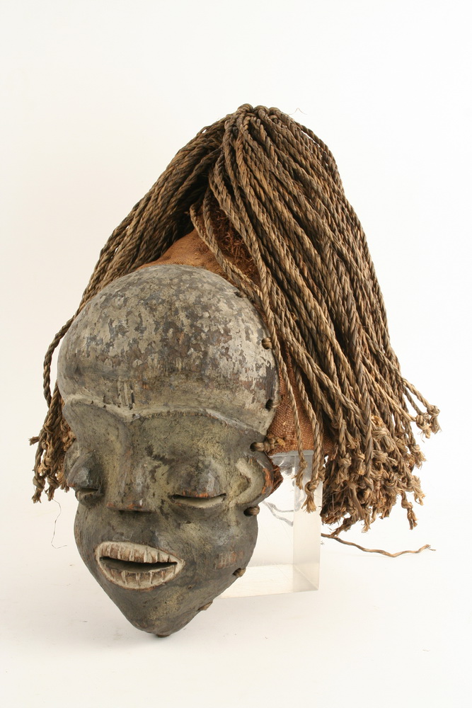 Appraisal: AFRICAN MASK - Pende Tribe Imitation Rites of Secret Society