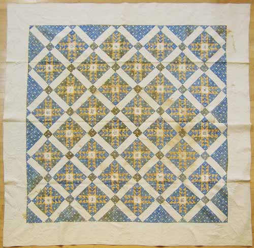 Appraisal: Pennsylvania wild goose chase friendship quilt late th c x