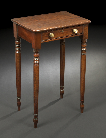 Appraisal: William IV Mahogany Occasional Table second quarter th century the