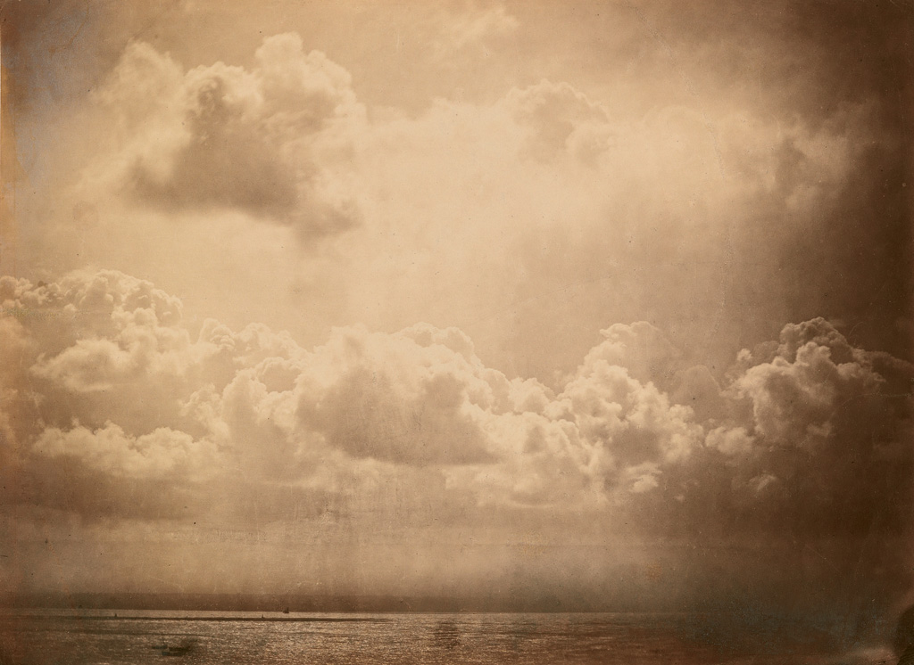 Appraisal: LE GRAY GUSTAVE - Seascape with clouds Albumen print x