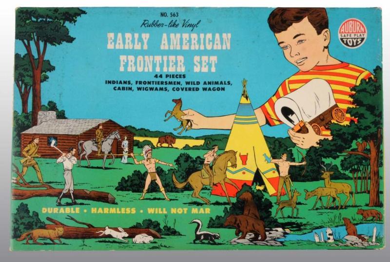 Appraisal: Auburn Early American Frontier Play Set Description Appears complete and