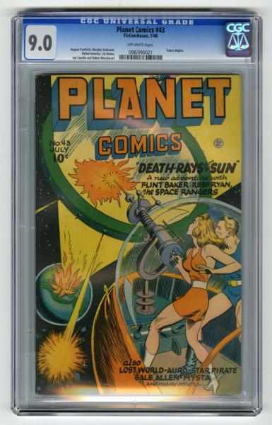 Appraisal: Planet Comics CGC Fiction House Click for full description