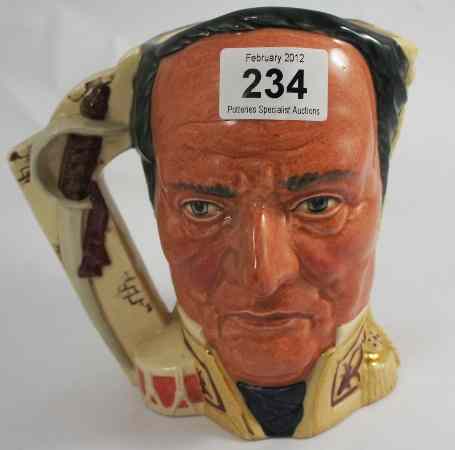 Appraisal: Royal Doulton Two Sided Character Jug David Crockett Antonio Lopez