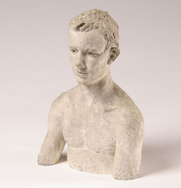 Appraisal: Robert Lohman American - From the artist's personal collection bust