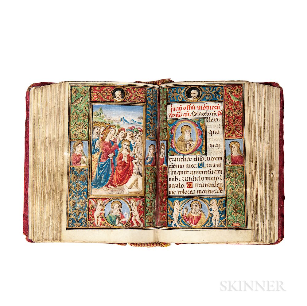 Appraisal: Book of Hours Latin Use of Rome Book of Hours