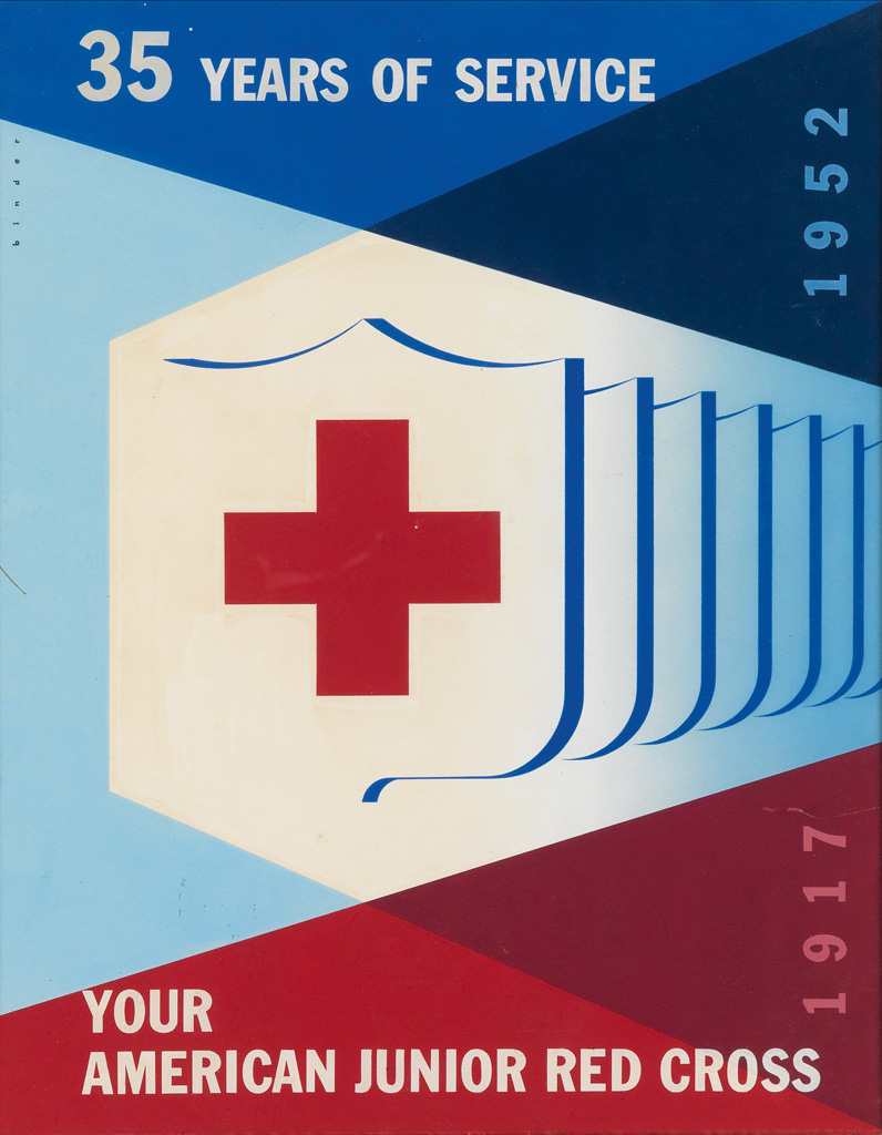 Appraisal: JOSEPH BINDER - YOUR AMERICAN JUNIOR RED CROSS YEARS OF