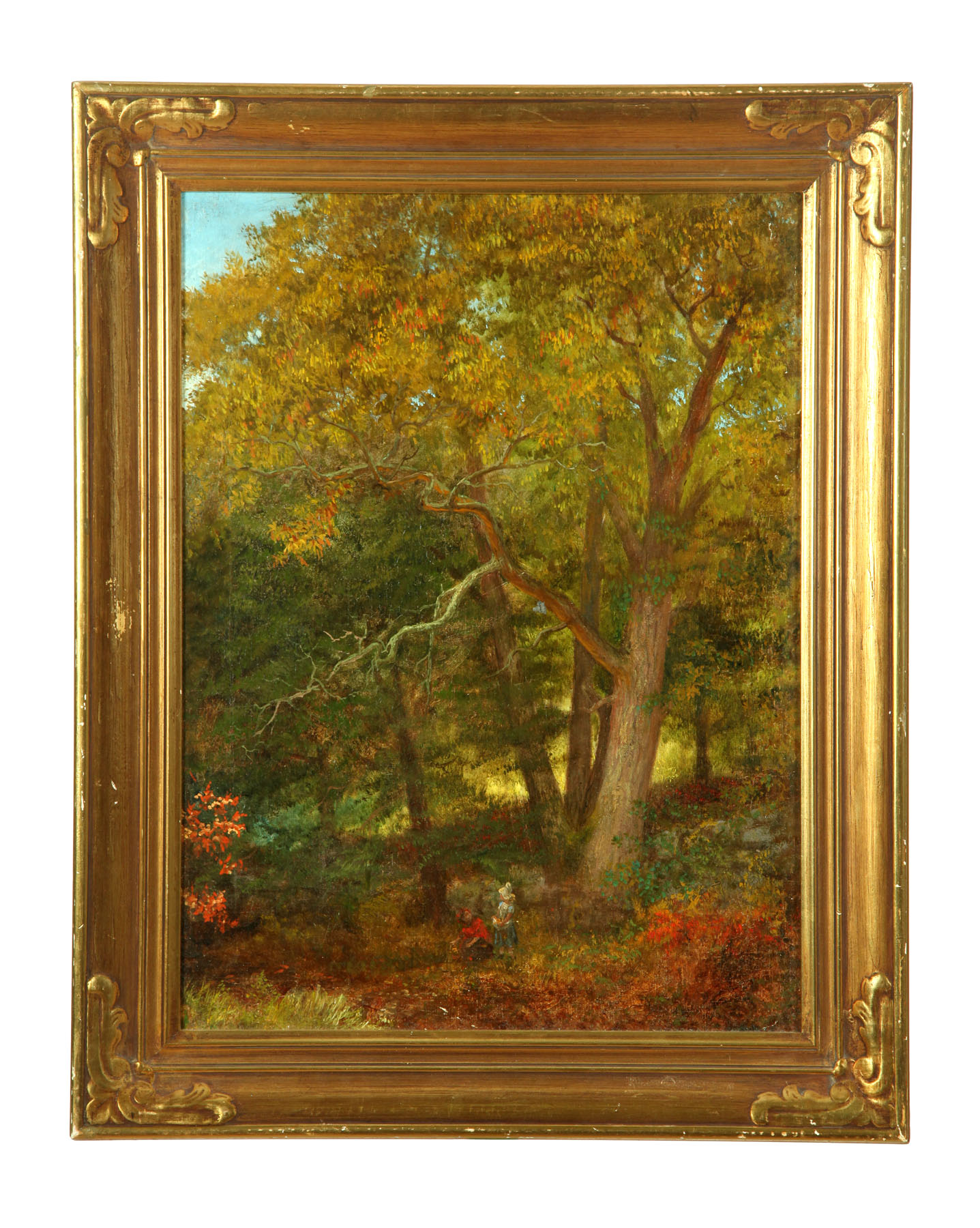 Appraisal: LANDSCAPE ATTRIBUTED TO JAMES C TROM EUROPEAN LATE TH CENTURY