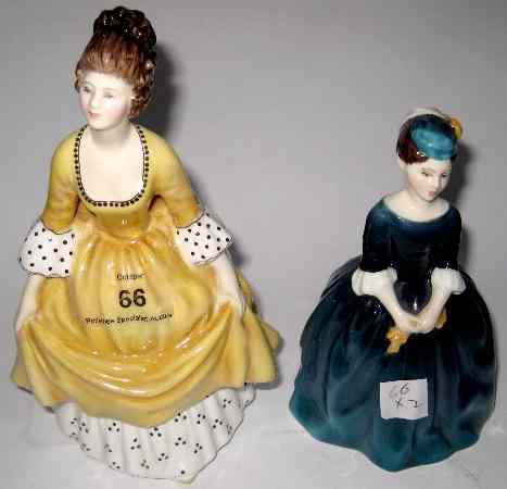 Appraisal: Royal Doulton Figures Corale HN and Cherie HN