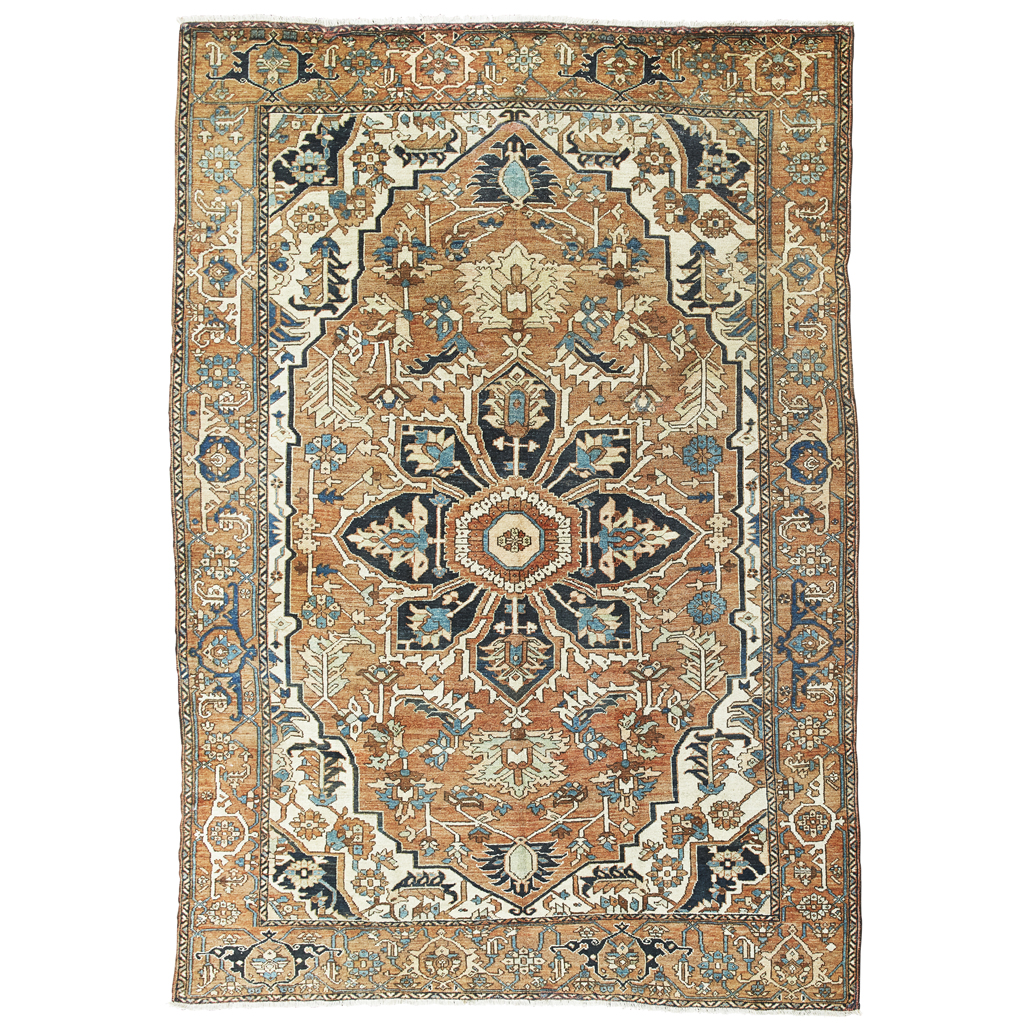 Appraisal: HERIZ CARPET NORTHWEST PERSIA LATE TH EARLY TH CENTURY the